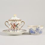 1745 4330 Kopp med fat &..